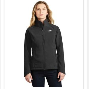 The North Face Black Zip up Jacket Womens Med, water proof, adjustable waist